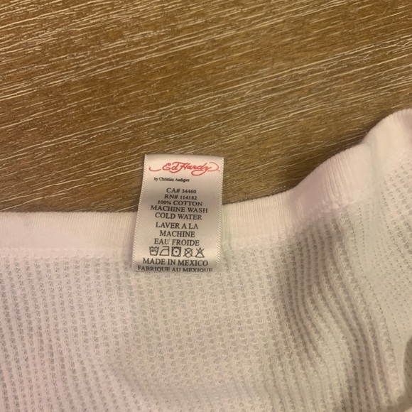 Y2K Ed Hardy long sleeve T-shirt - Picture 5 of 12